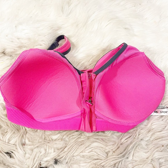 Victoria's Secret Size 36B Bra Bundle Sports and Pushup Red and Pink - Picture 8 of 14